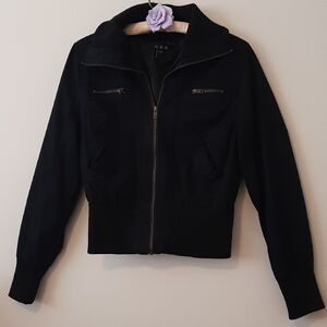 U2B bomber style jacket.  Black size large.